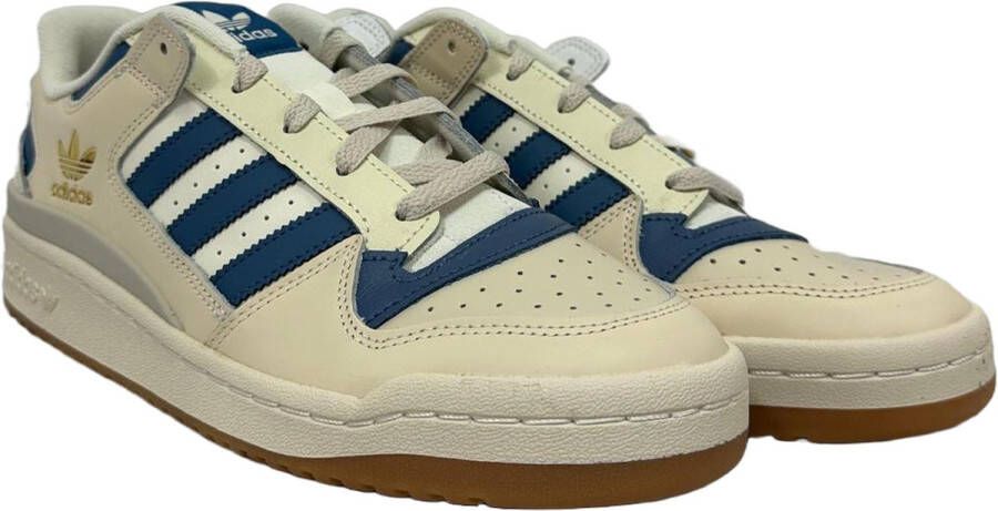 adidas Forum Low CL Heren Beige Wit Blauw