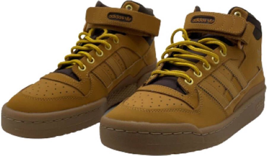 adidas Forum Mid mannen bruin geel