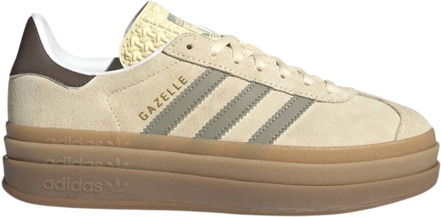 Adidas Originals Gazelle Bold Dames Beige- Dames Beige