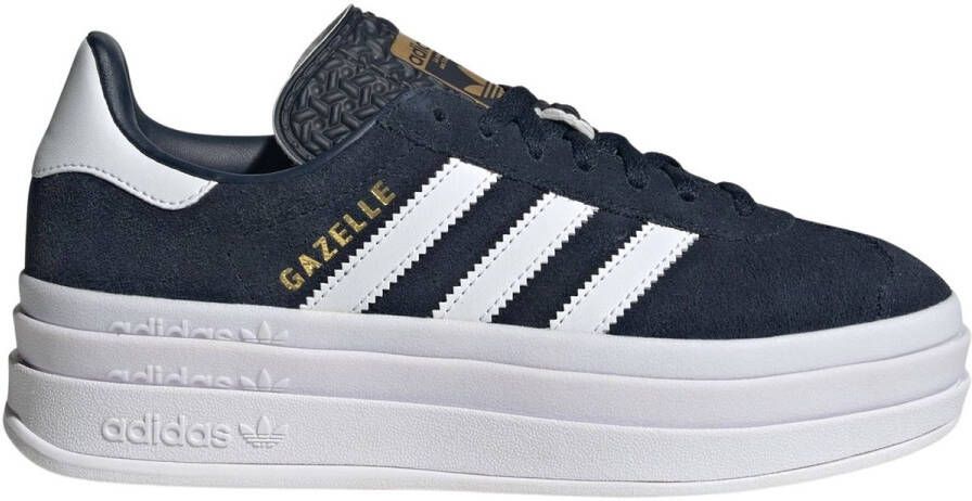 Adidas Gazelle Unisex Schoenen Blauw Maat: 36 2 3 Leer Foot Locker