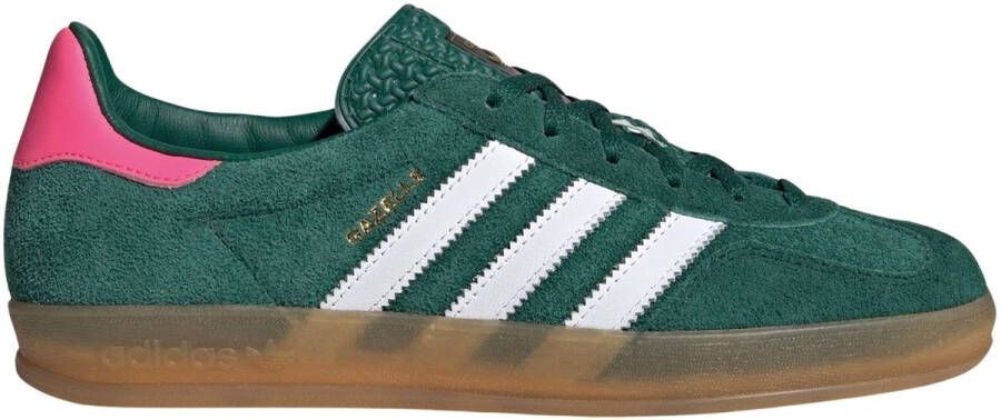 Adidas Originals Gazelle Indoor W Sneaker Gazelle Schoenen collegiate green ftwr white lucid pink maat: 38 beschikbare maaten:36 2 3 37 1 3 38 3