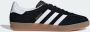 Adidas Originals Gazelle Indoor Core Black Cloud White Gum- Core Black Cloud White Gum - Thumbnail 1