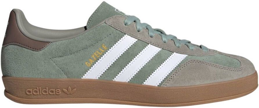 Adidas Gazelle Heren Schoenen Grijs Maat: 44 2 3 Leer Foot Locker