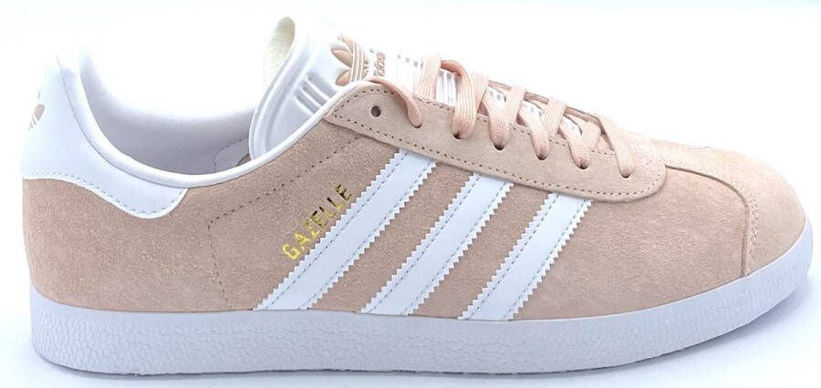 Adidas Originals Gazelle Shoes Icey Pink Cloud White Gold Metallic Kind Icey Pink Cloud White Gold Metallic