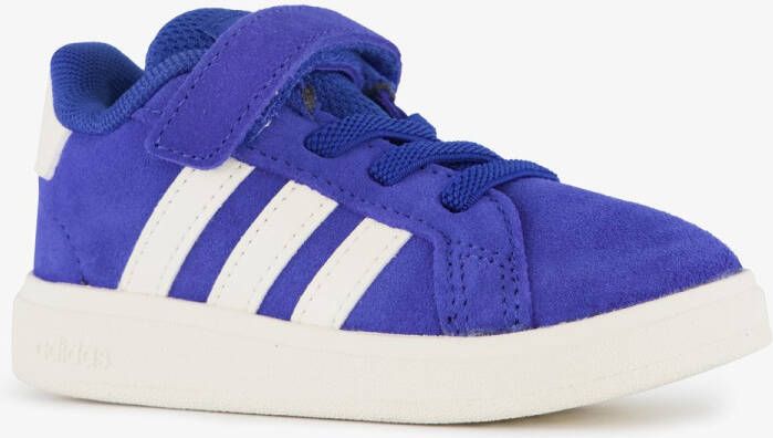 Adidas Grand Court 00s kinder sneakers blauw wit Uitneembare zool