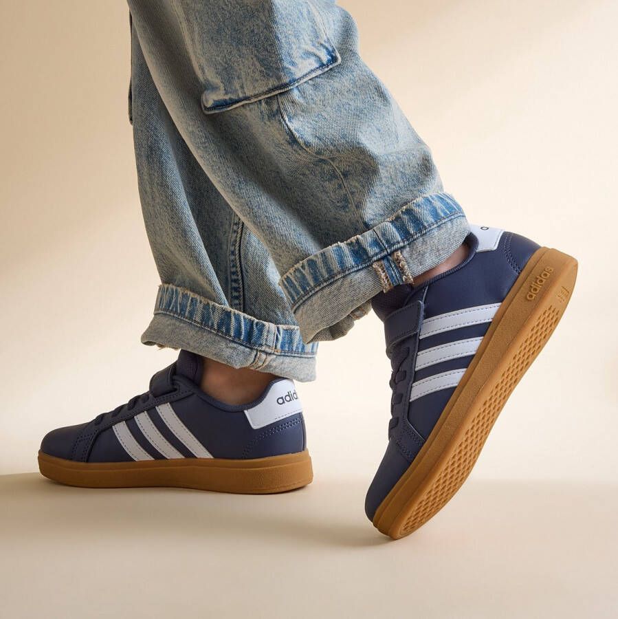 Adidas Grand Court 2.0 Sneakers blauw Imitatieleer Heren