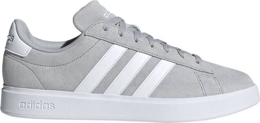 Adidas Grand Court 2.0 heren sneakers grijs wit Uitneembare zool