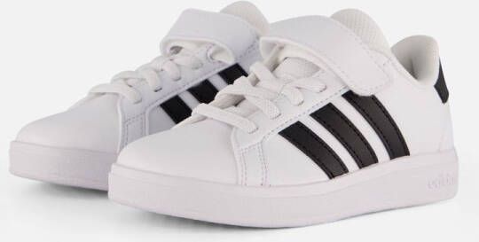 adidas Grand Court 2.0 Sneakers wit Imitatieleer