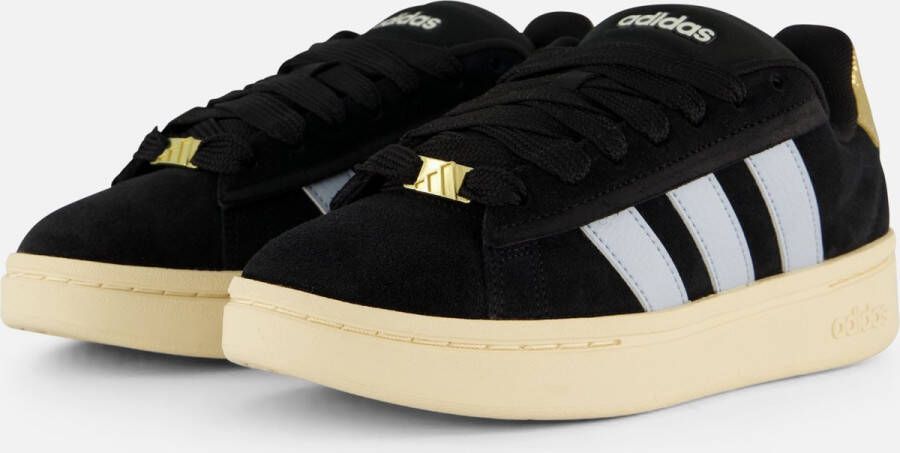 adidas Grand Court Alpha Sneakers zwart Suede Dames
