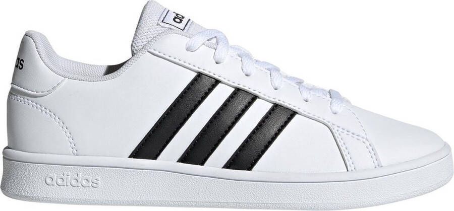 adidas Grand Court Kids Witte kindersneaker 30 5 Wit