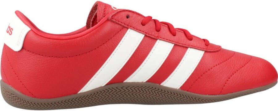 Adidas Grand Court Sneakers rood Synthetisch Dames