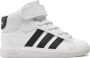 Adidas Grand Court Mid K sportschoenen IE3862 wit - Thumbnail 1