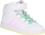 Adidas Grand Court Mid Schoenen Wit Jongen - Thumbnail 1