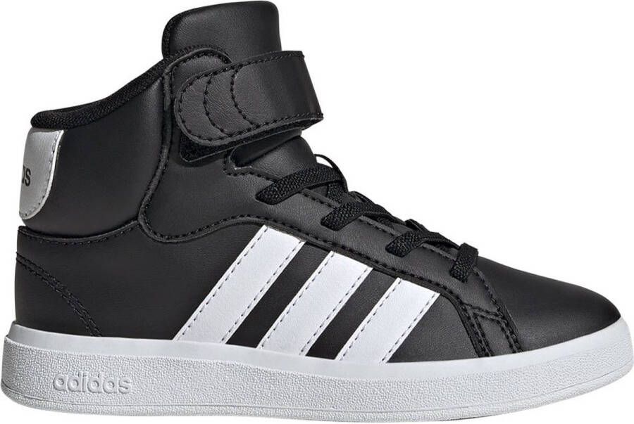 Adidas Grand Court Mid Schoenen Zwart 1 2 Jongen