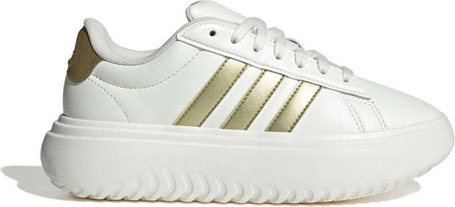 Adidas Grand Court Platform Schoenen Wit 2 3 Vrouw