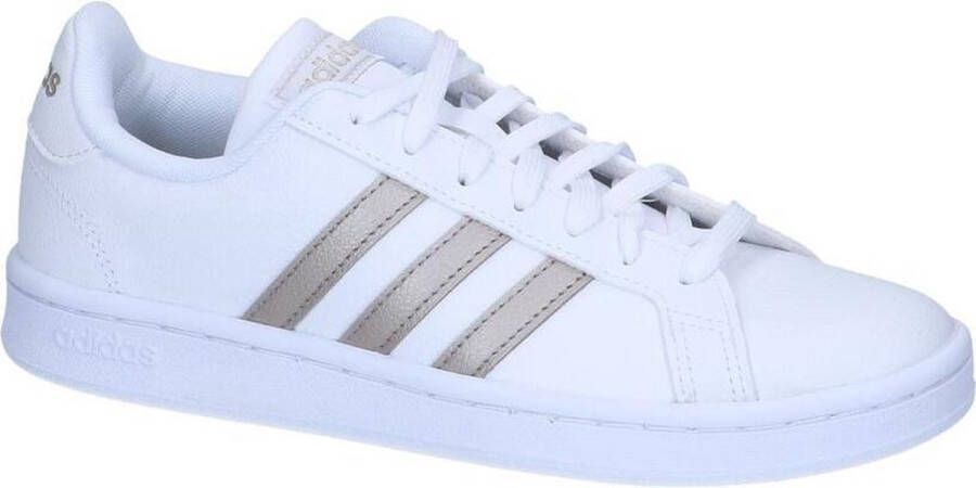 Adidas Grand court sneakers wit zilver dames