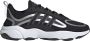 Adidas Haiwee Heren Sneakers Core Black Silver Metallic Grey Six - Thumbnail 2
