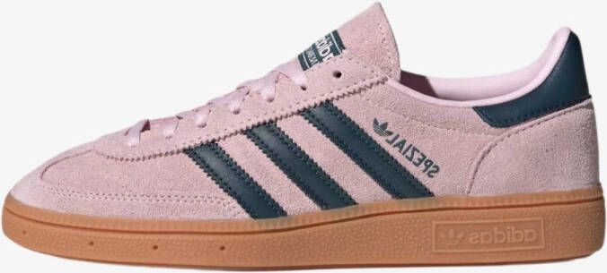Adidas Originals Handball Spezial Clear Pink Arctic Night Gum- Dames Clear Pink Arctic Night Gum