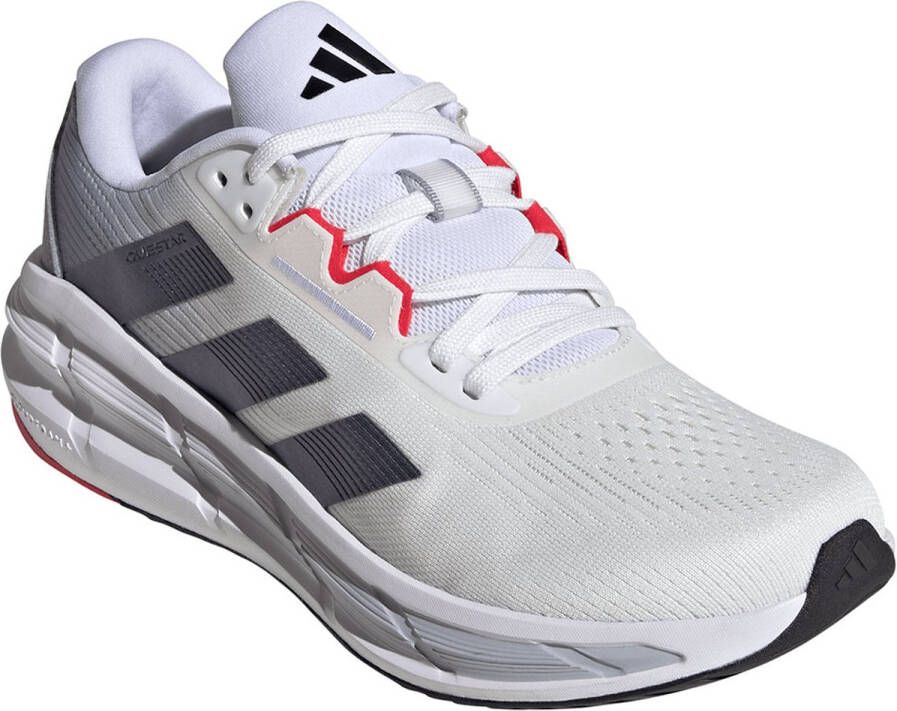 Adidas Heren Questar 3 Hardloopschoen Sneaker Bounce JQ5081 Cloud White Core Black