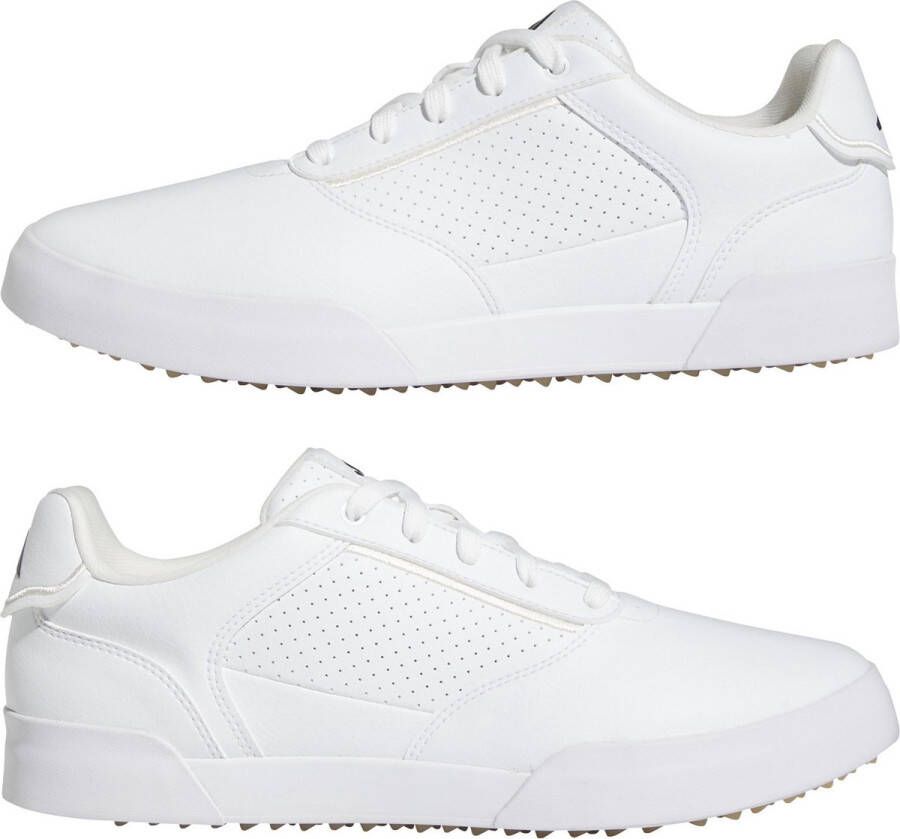 Adidas Heren Retrocross Golfschoen White Black White Maat : 43 1 3