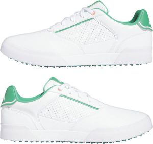 Adidas Heren Retrocross Golfschoen White Green Maat : 42 2 3