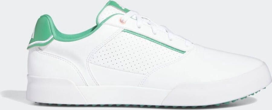 adidas Heren Retrocross Golfschoen White Green Maat : 44 2 3