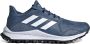 Adidas Hockey Youngstar Junior Sportschoenen Korfbal Blue White - Thumbnail 1