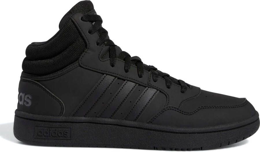 Adidas Sportswear Hoops 3 Mid Lifestyle Basketball Mid Classic Schoenen Heren Zwart