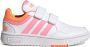 Adidas Sportswear Hoops Lifestyle Basketball Hook-and-Loop Shoes Kinderen Wit - Thumbnail 1