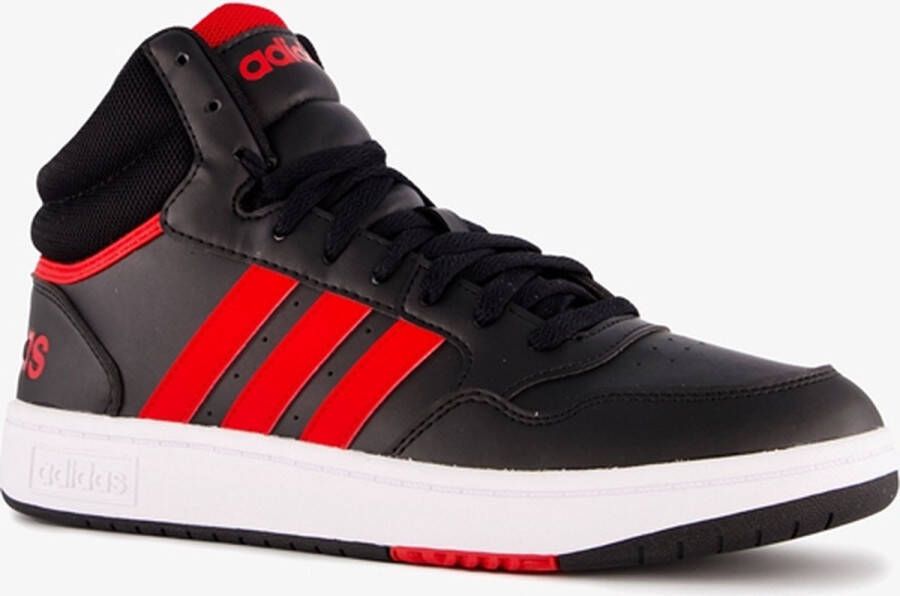 Adidas Hoops 3.0 Mid heren sneakers zwart rood 1 3 Uitneembare zool - Foto 2