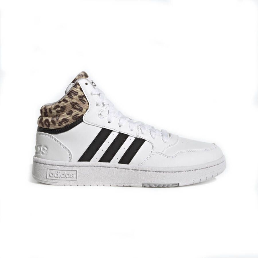 adidas Hoops 3.0 Mid sneakers dames wit