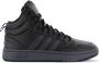 Adidas Sportswear Hoops 3.0 Mid Lifestyle Basketball Classic Fur Lining Winterized Shoes Unisex Zwart - Thumbnail 1