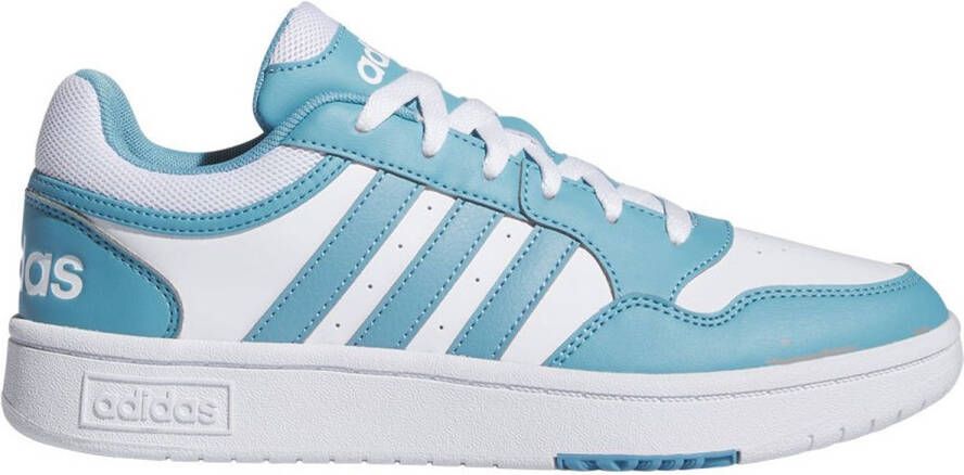 Adidas Sportswear Hoops 3.0 sneakers wit blauw - Foto 2