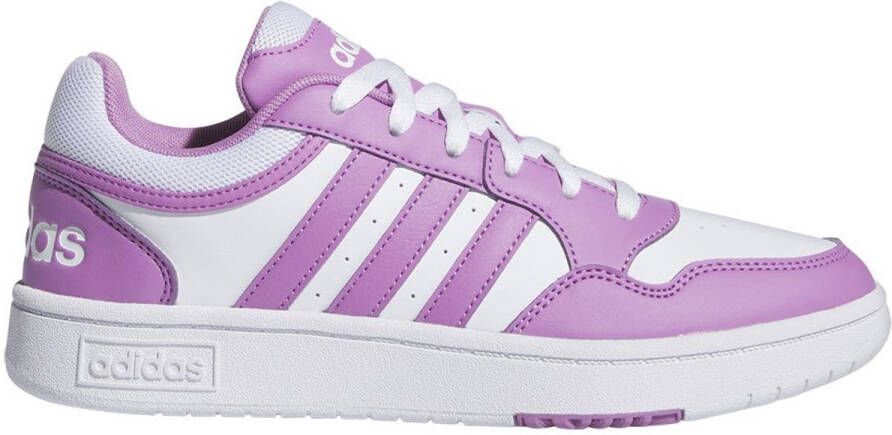 Adidas Sportswear Hoops 3.0 sneakers wit paars - Foto 2