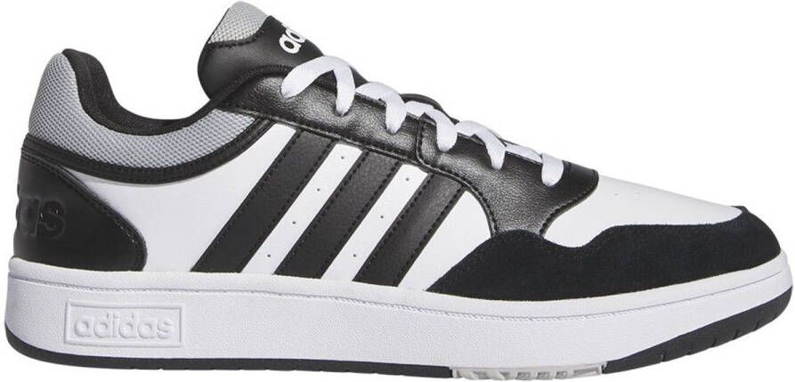 Adidas Sportswear Hoops 3.0 sneakers wit zwart grijs