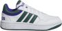 Adidas Sportswear Hoops sneakers wit groen kobaltblauw Imitatieleer 38 2 3 - Thumbnail 4