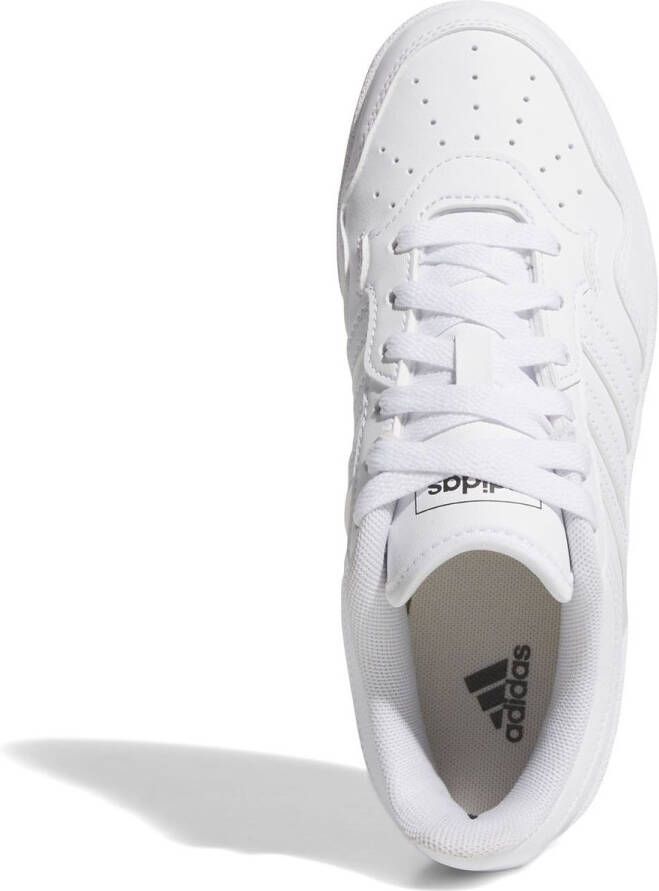 Adidas hoops 4.0 j Lage sneakers jongens Wit