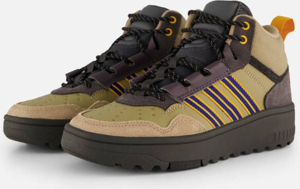 Adidas Kid's Hoops 4.0 Mid Winterschoenen 1 3 grijs beige