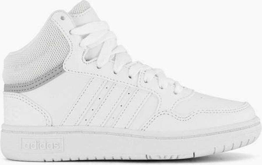 Adidas Sportswear Hoops Mid 3.0 sneakers wit grijs Imitatieleer 28 1 2