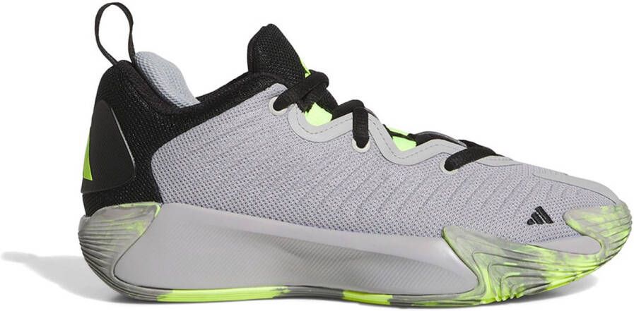 Adidas Initiation Junior Basketbalschoenen Grijs 1 2 Man