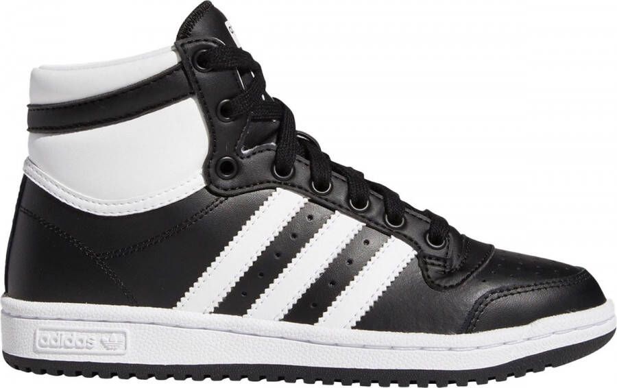 Adidas Originals Ten Mid J sneakers zwart wit