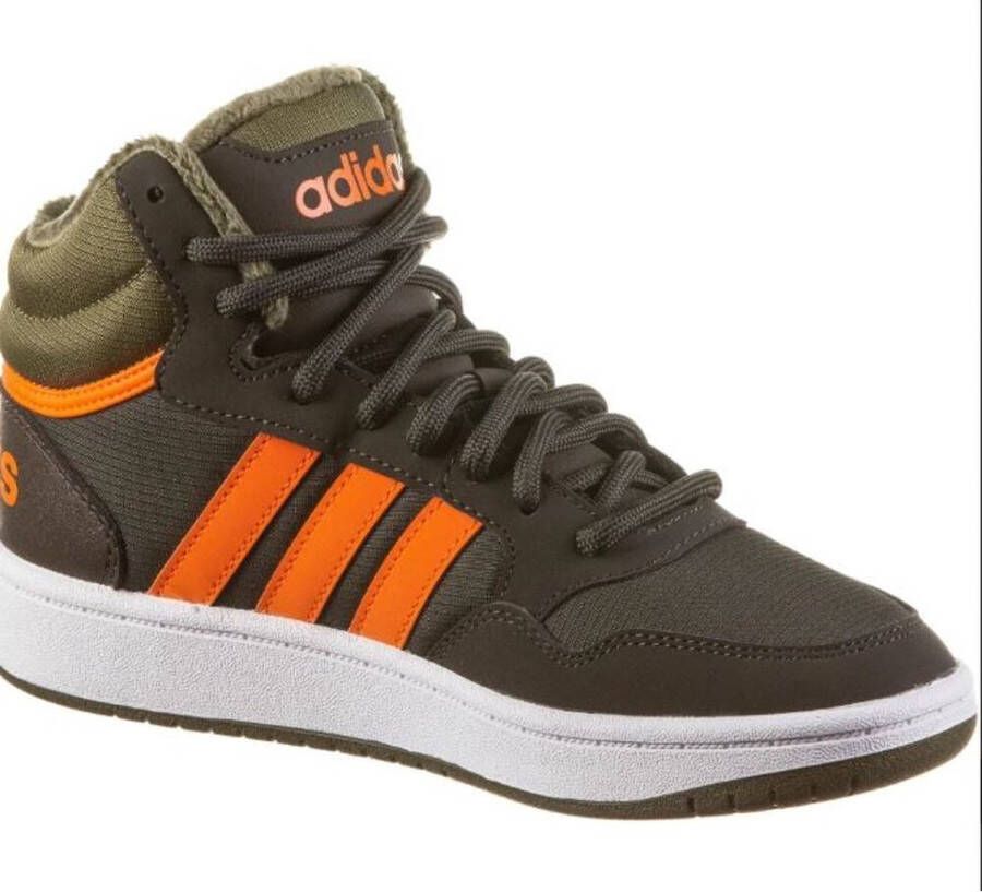 Adidas Hoops Mid 3.0 Khaki Hoge Sneakers