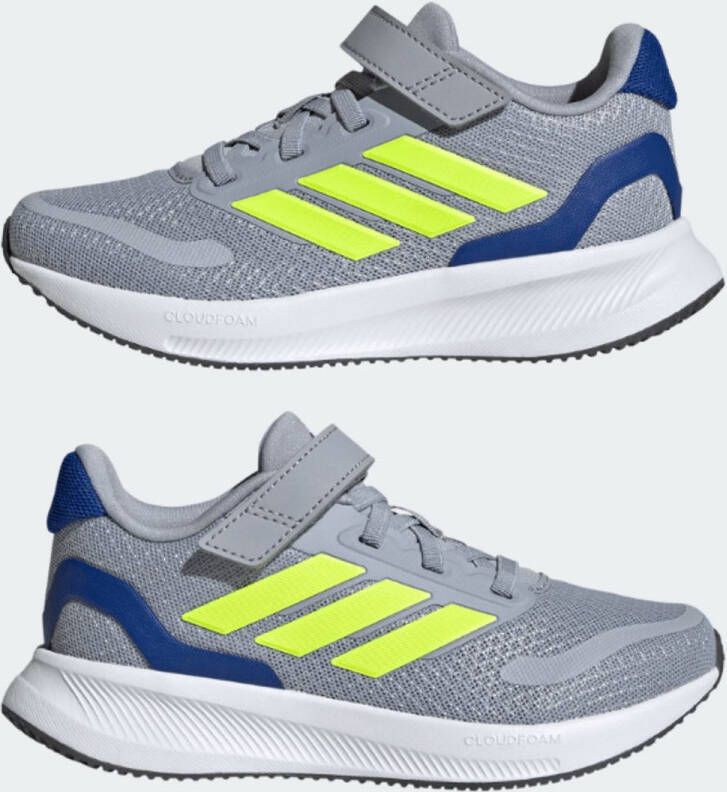 adidas Kids Running Runfalcon 5 EL Halsil Grijs GRAU