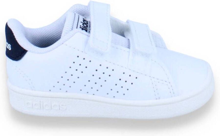 Adidas Sportswear Advantage CF sneakers wit groen Imitatieleer 23 1 2