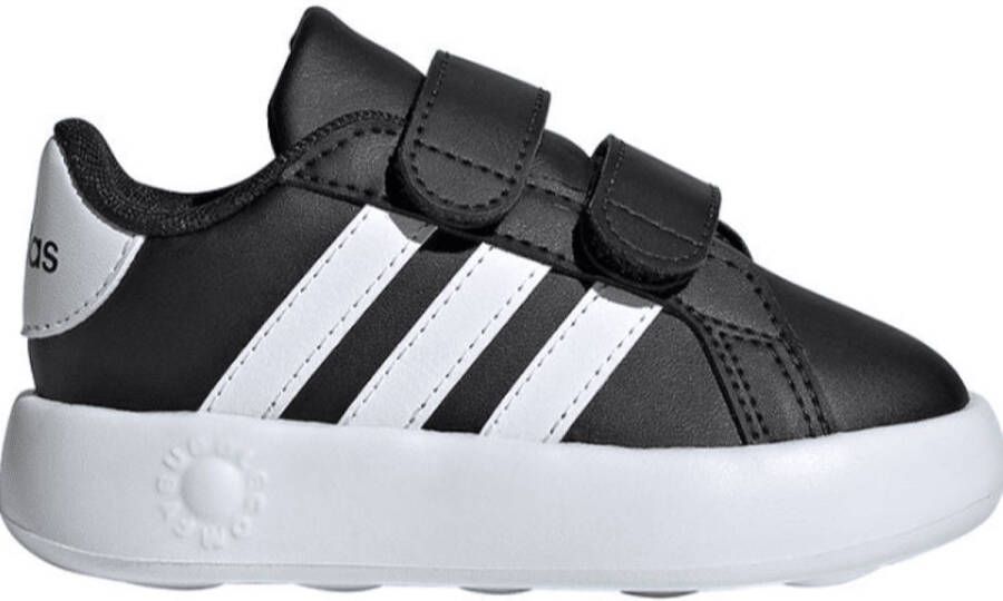 Adidas Sportswear Grand Court 2.0 sneakers zwart wit Imitatieleer 23
