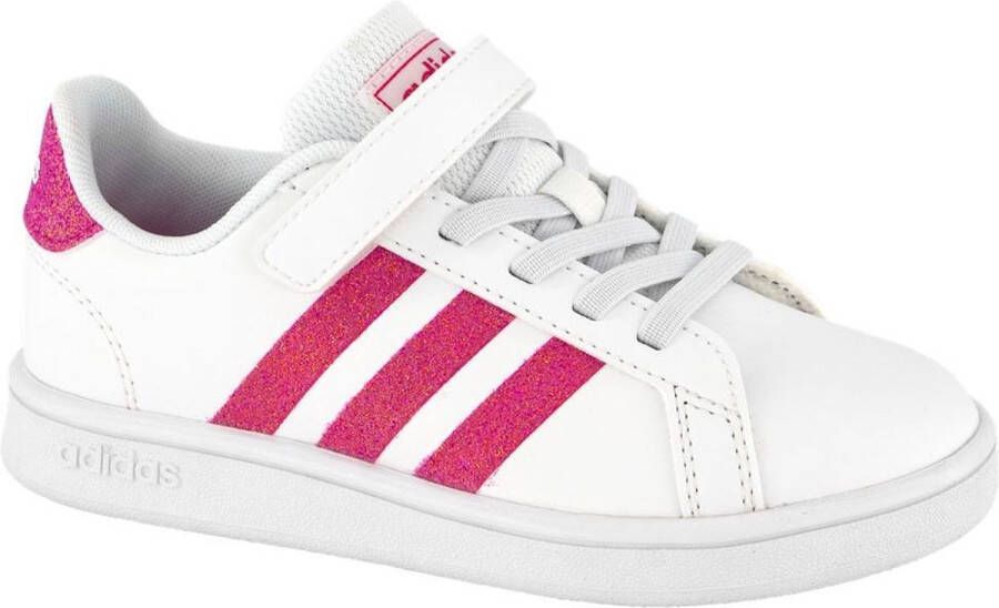 Adidas Kinderen Witte Grand Court klittenband