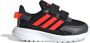 Adidas Perfor ce Tensaur Run I hardloopschoenen zwart rood kids - Thumbnail 1