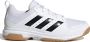 Adidas Ligra 7 Indoor Dames Schoenen White Mesh Synthetisch 2 3 - Thumbnail 8