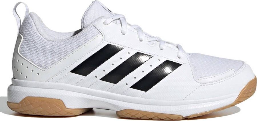 Adidas Performance Ligra 7 zaalsportschoenen wit zwart - Foto 3