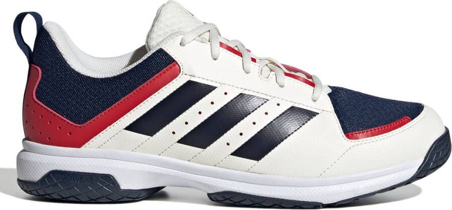 Adidas Perfor ce Ligra 7 zaalsportschoenen ecru donkerblauw rood - Foto 2
